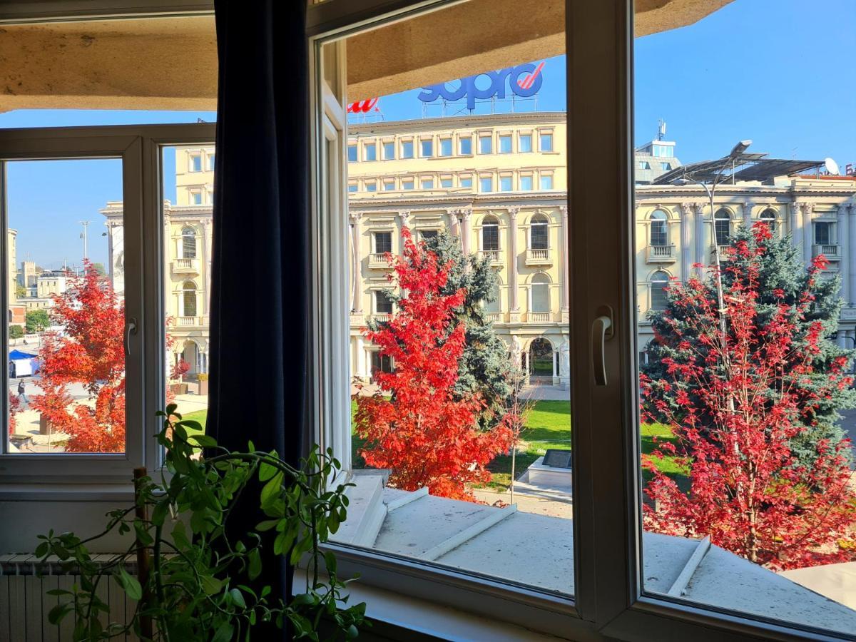 Ferienwohnung Mika Square Skopje Exterior foto